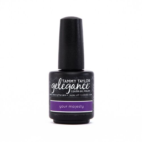 Gelegance Your majesty - dark purple 15ml-Gel Polish (25)  esmaltado semi-permanente