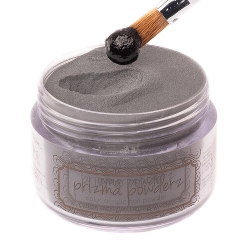 143 Polvo Prizma Negro sin Glitter 42g