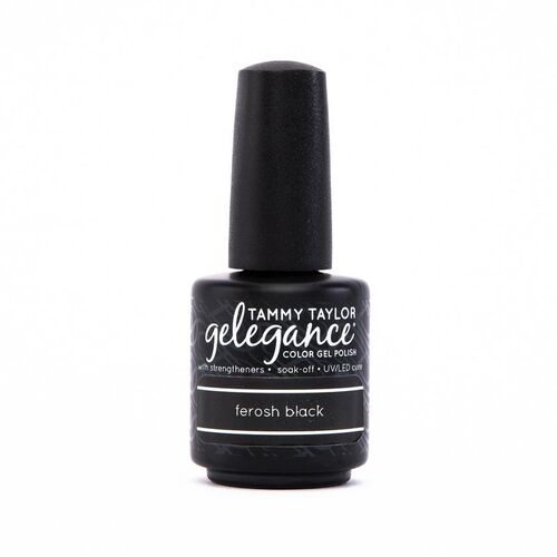 Gelegance Ferosh black - true intense black 15ml -Gel Polish (12)  esmaltado semi-permanente