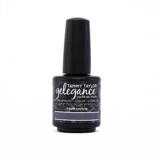 Gelegance Haute couture - gun metal gray (Intense grey black )15ml -Gel Polish (13)  esmaltado semi-permanente