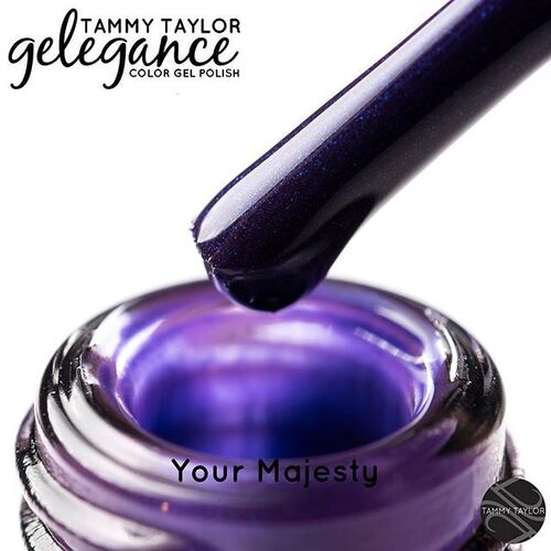 Gelegance Your majesty - dark purple 15ml-Gel Polish (25)  esmaltado semi-permanente