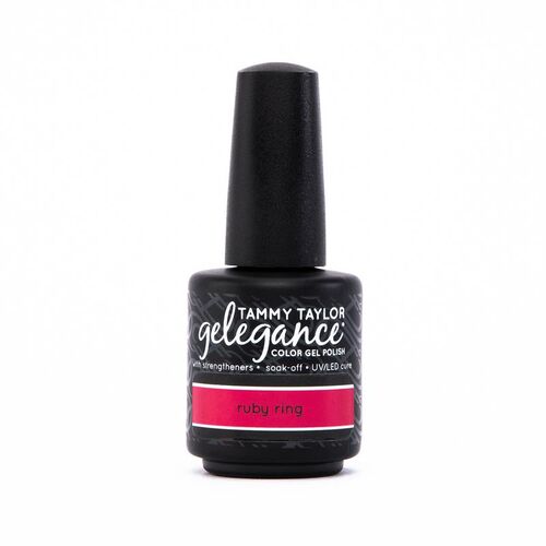 Gelegance Ruby ring - pink red opalescent 15ml-Gel Polish (30)  esmaltado semi-permanente